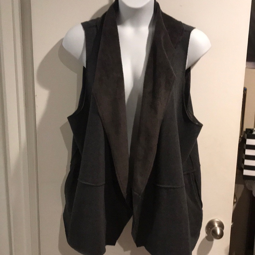 Fur Vest ,  warm and soft . (only ship weekends )
